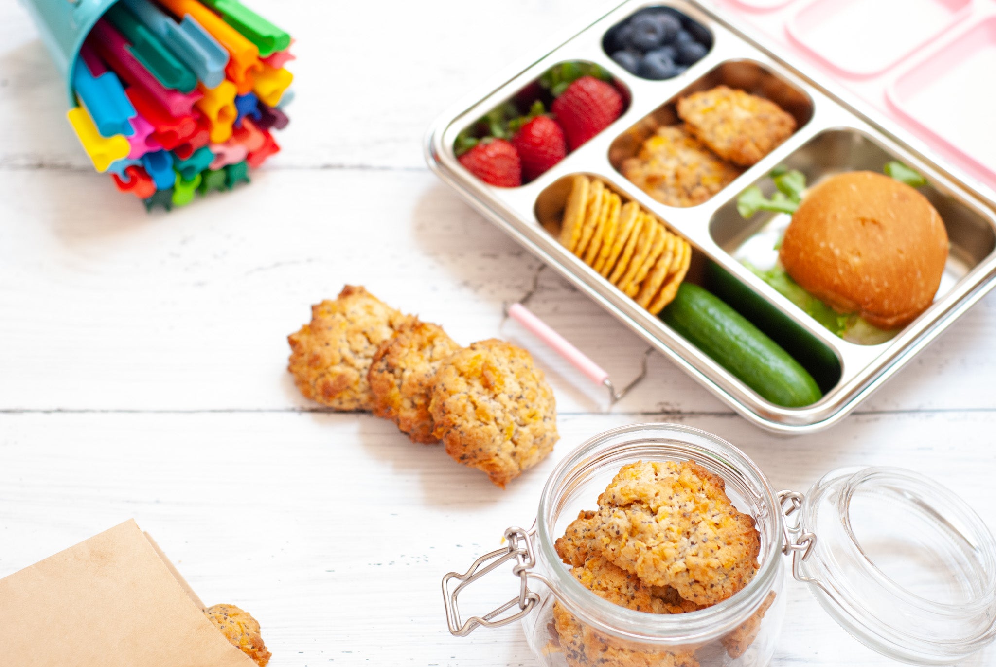 Cornflake & Chia Lunch Box Cookies