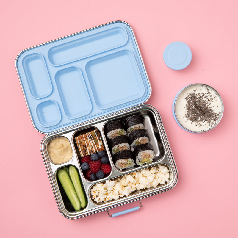 leakproof stainless steel lunch box - nudie rudie lunchbox