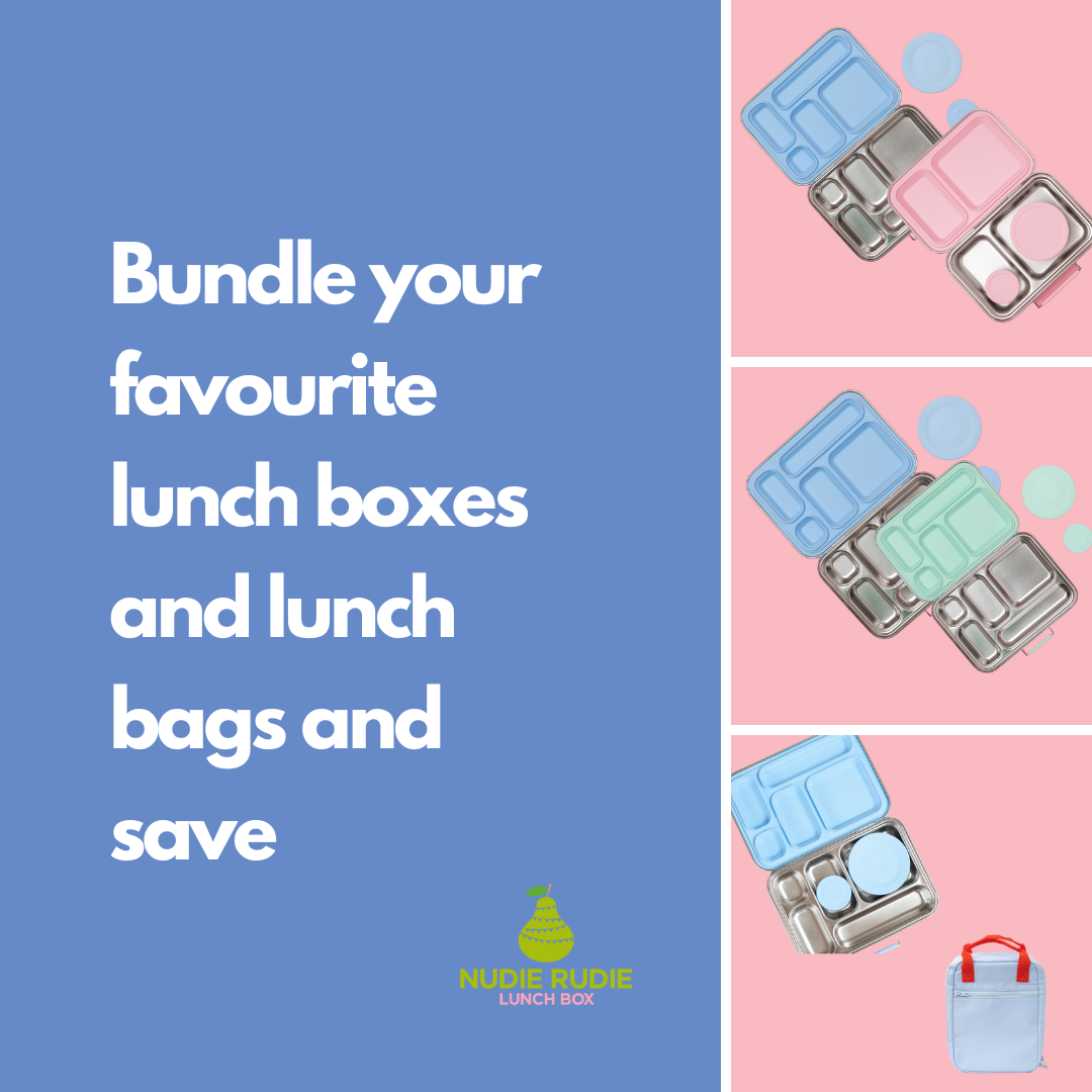 bundle your lunch boxes and lunch bags and save - nudie rudie lunch box 