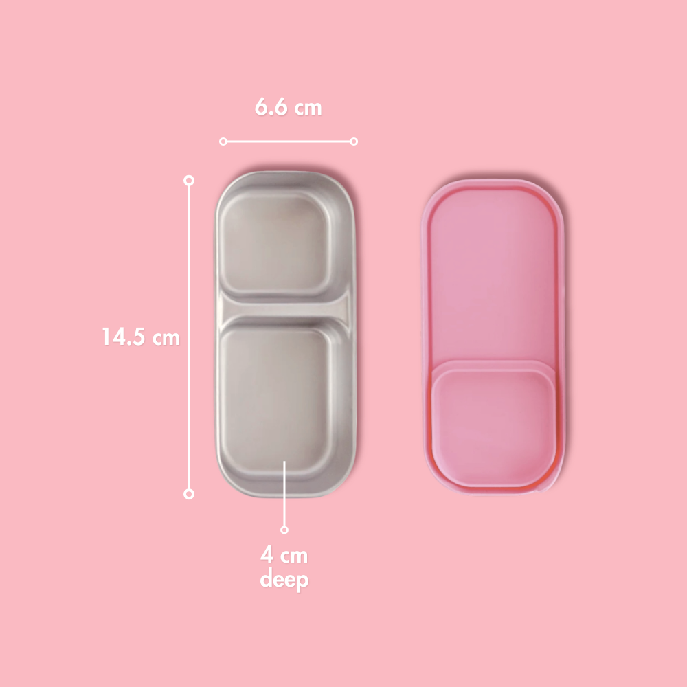 Snack Pod (Pink) - Modular Lunch Box System