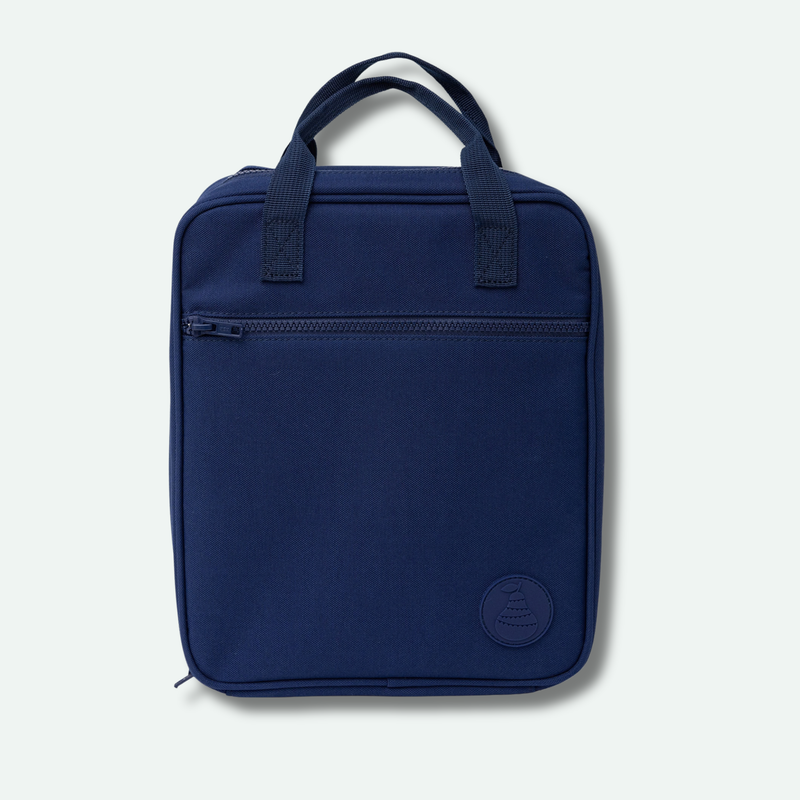 Navy Jumbo Lunch Bag