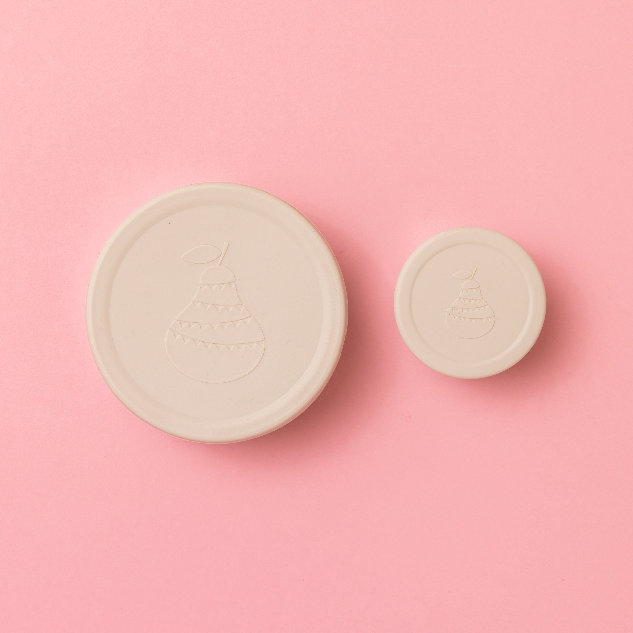 round stainless steel snacker pot sets with oatmeal lids