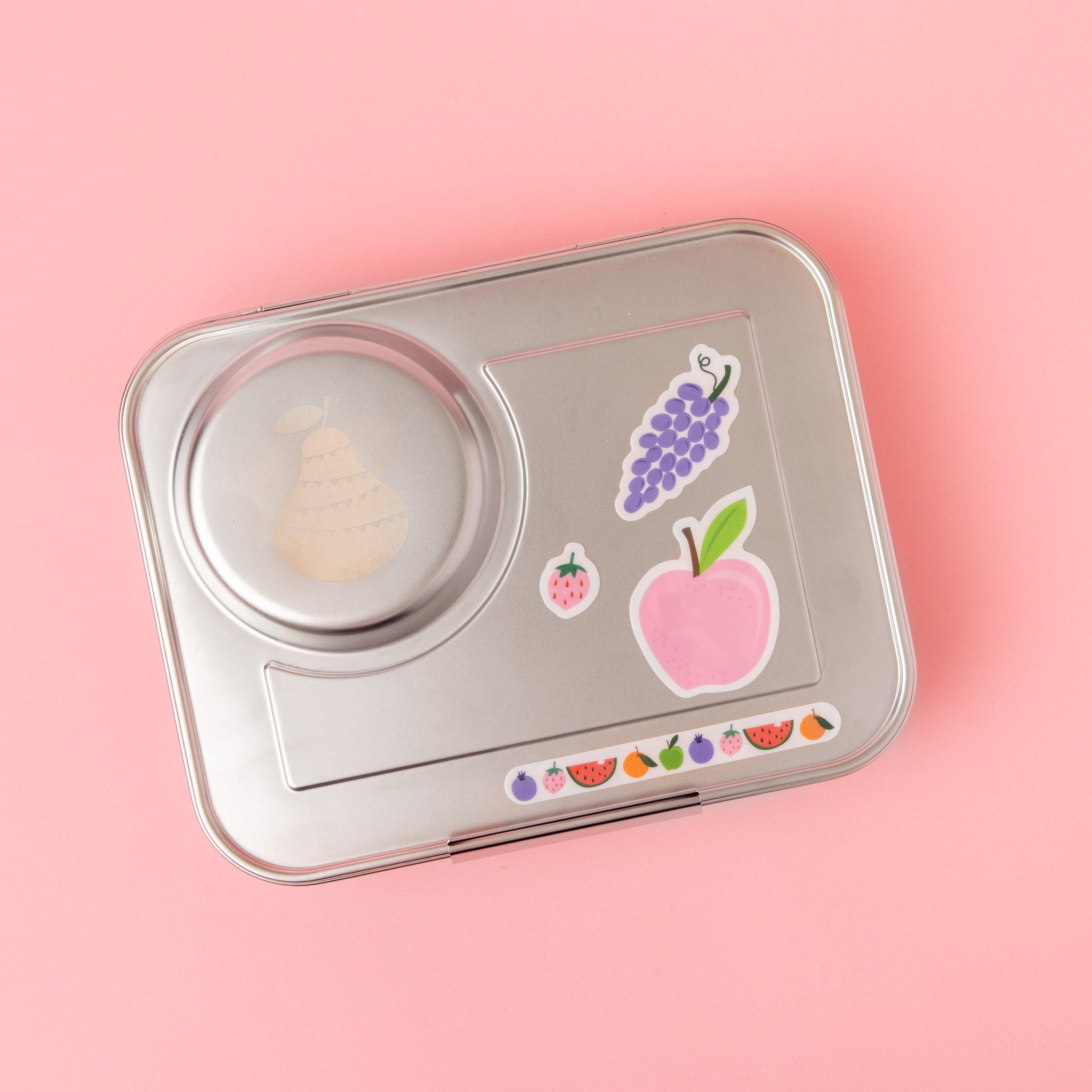 Lunch Box Customized Sticker Reusable Lunch Box Stickers - Tutti Fruitti Fun