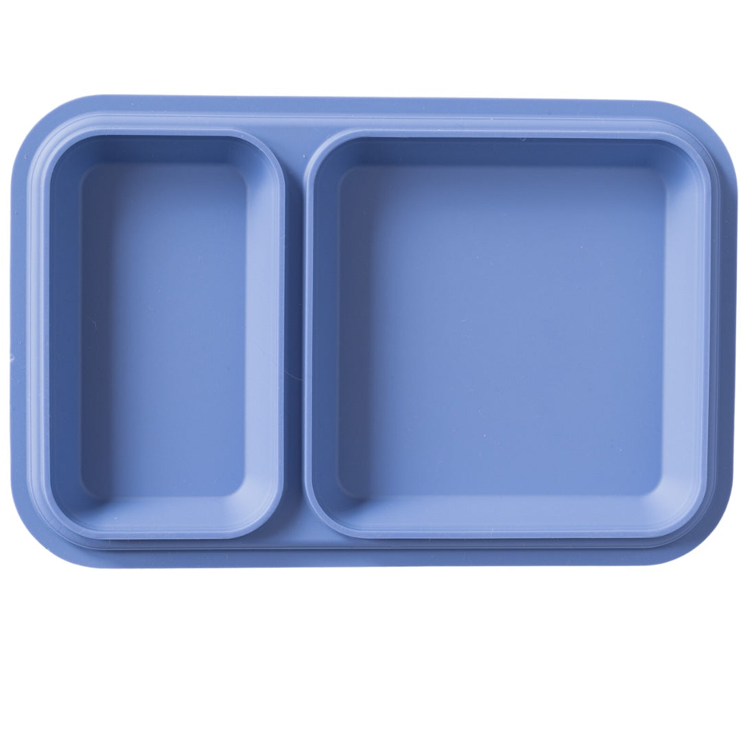 indigo silicone seal for stainless steel lunch box - nudie rudie lunchbox 